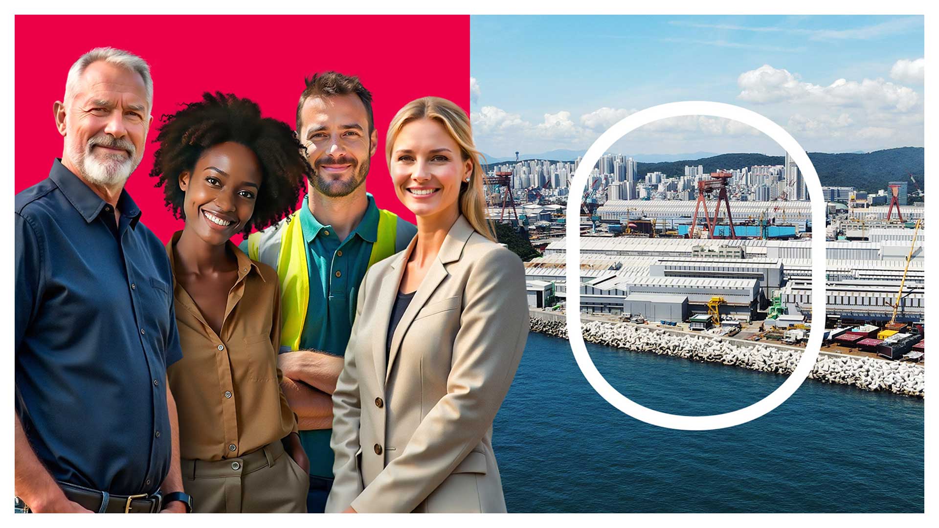 Professional team and marine infrastructure